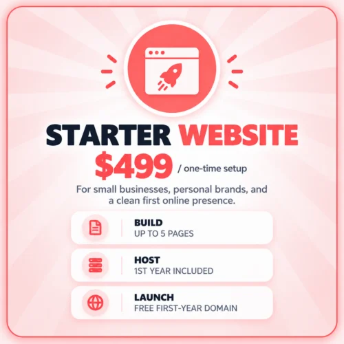Starter Website Package