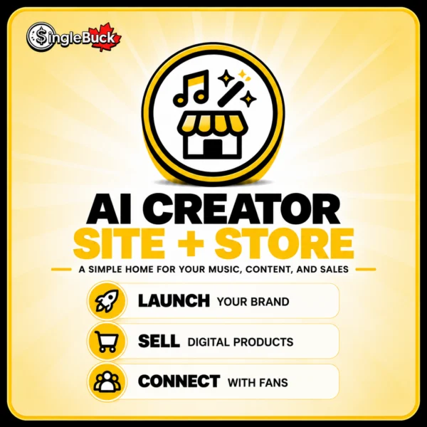 AI Creator Site + Store