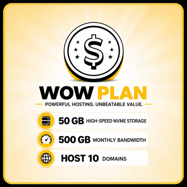 Wow Monthly Plan